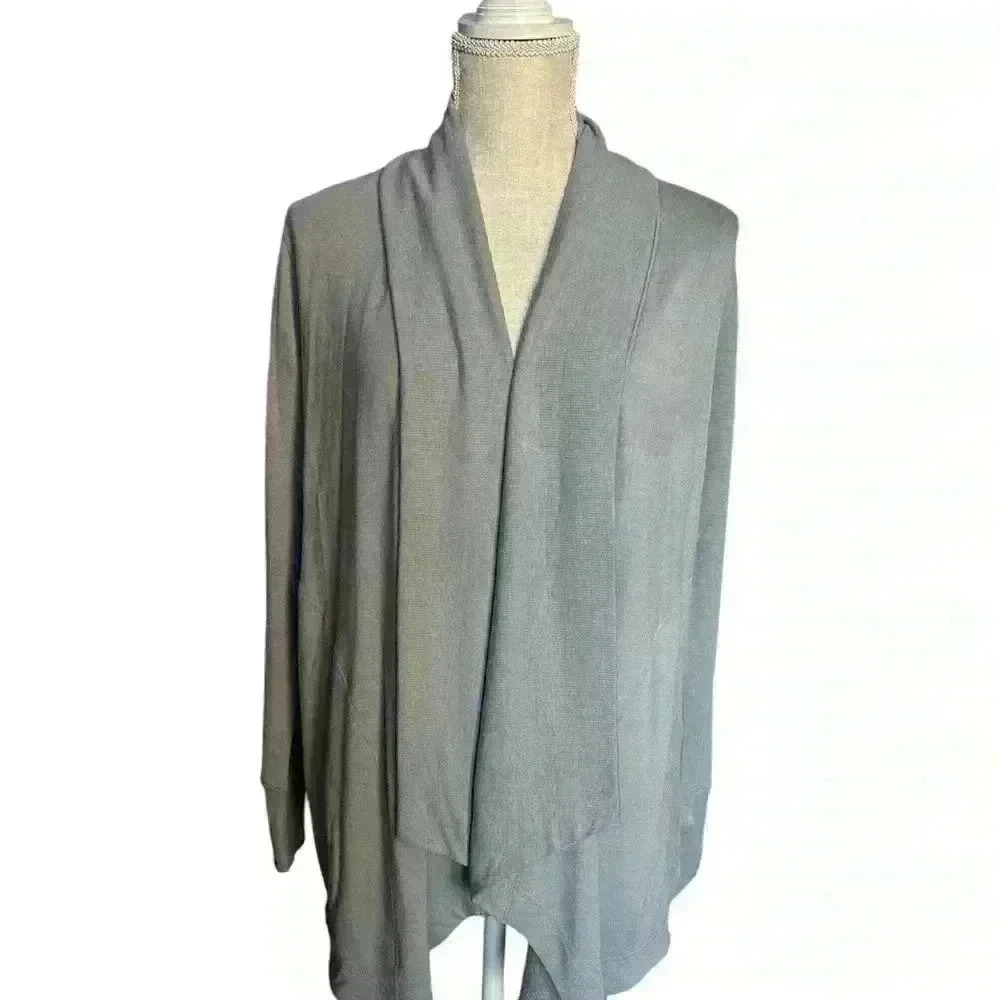 Athleta Pranayama Restore Wrap in Storm Cloud Size XXS NWT